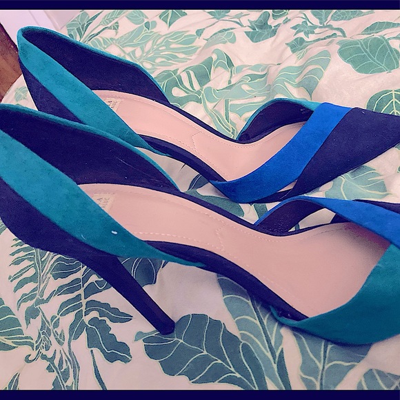 Zara velvet heels - Picture 2 of 2